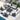 AECOJOY Aluminum Patio Furniture Set, 7 Pieces Outdoor Sectional Sofa Set, Light Gray