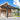 AECOJOY 12'x10' Adjustable Height Wall Mounted Outdoor Gazebos Pergola