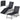 AECOJOY Outdoor Chaise Lounge Chair, Adjustable Reclining Folding Pool Lounger for Poolside