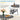 AECOJOY Metal Patio Table and Chairs Set for 4