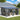 AECOJOY 16'x10' Wall Gazebo with Curtains and Mosquito Netting, Gray
