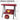 AECOJOY 2-Seat Porch Swings with Adjustable Canopy, Red