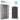 AECOJOY Outdoor Storage Cabinet Waterproof with Shelves, Dark Gray