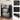 AECOJOY Book Cart with Wheels, 352LBS Rolling Bookshelf Utility Cart with V-Shaped Shelves