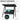 AECOJOY 2-Seat Porch Swings with Adjustable Canopy, Black