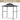 AECOJOY Grill Gazebo 8’x 5’ Outdoor Patio Backyard BBQ Grill Shelter, Dark Gray