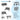 AECOJOY 7 Pieces Metal Outdoor Furniture Set, Gray