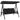 AECOJOY 3-Seat Porch Swings with Adjustable Canopy, Black