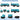 AECOJOY 7 Piece Outdoor Patio Furniture Set, Black& Blue