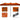 AECOJOY orange patio umbrella
