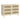 AECOJOY 6 Drawer Rattan Dresser for Bedroom, Natural