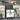 AECOJOY Work Bench for Garage with Pegboard Drawers, White Door